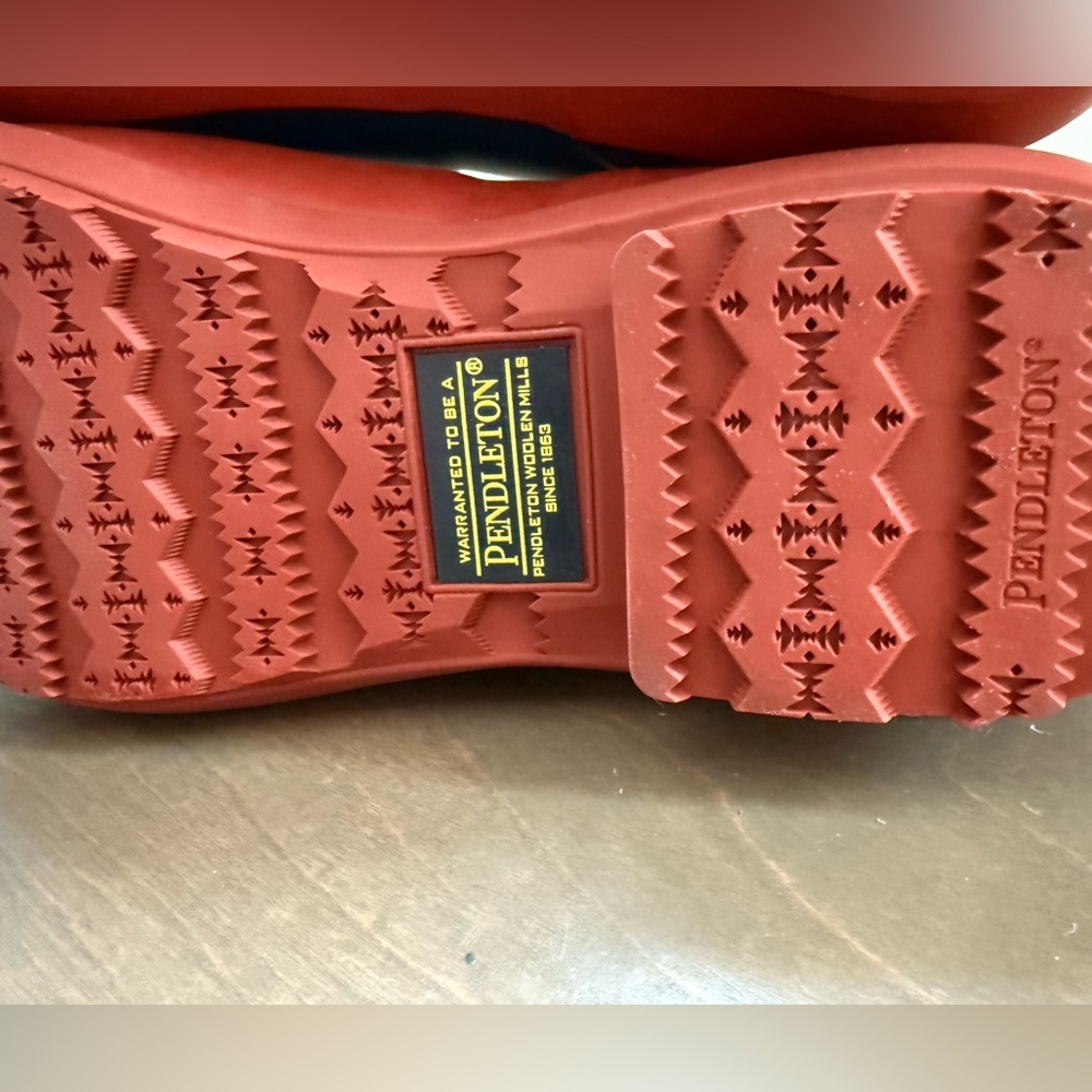 Pendleton WOMEN'S BRIDGER STRIPE WESTERN CHELSEA RAIN BOOT 9 • NWOT - Picture 10 of 10